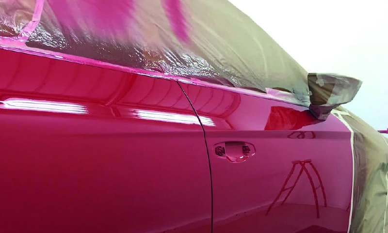 Pintura de vehículo en DRF Motor